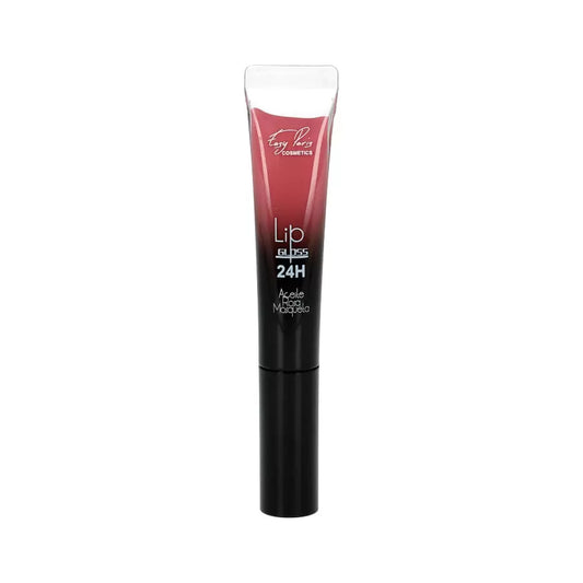 Lip Gloss com óleo Rosa Mosqueta - Easy Paris - Rosa velho